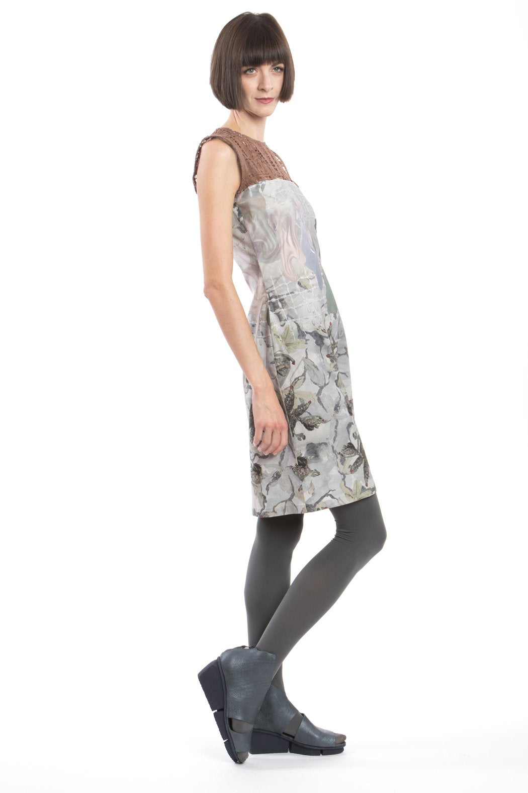 Dress Slim Flower-Net