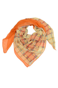 Silk Scarf Check