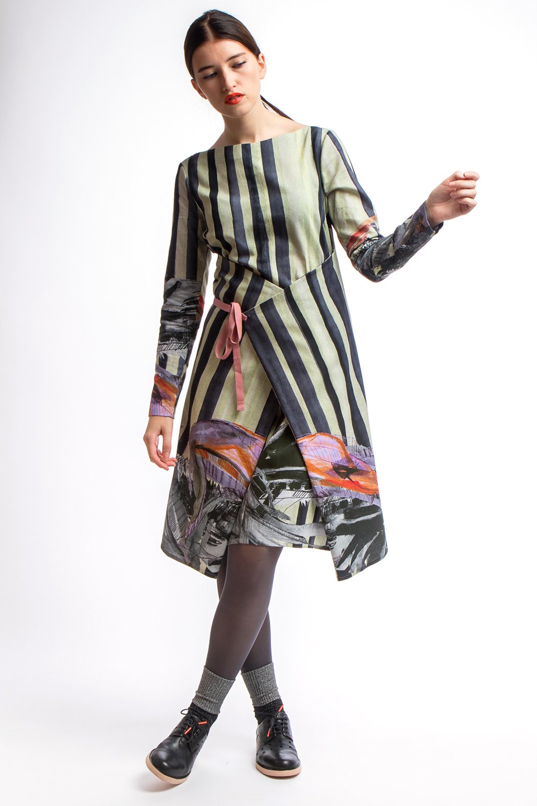 Adjustable Dress Printed Light