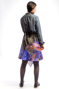 Asymmetric Skirt Dark