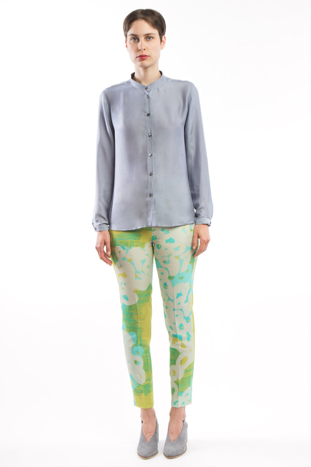 Blouse Collar Light Blue