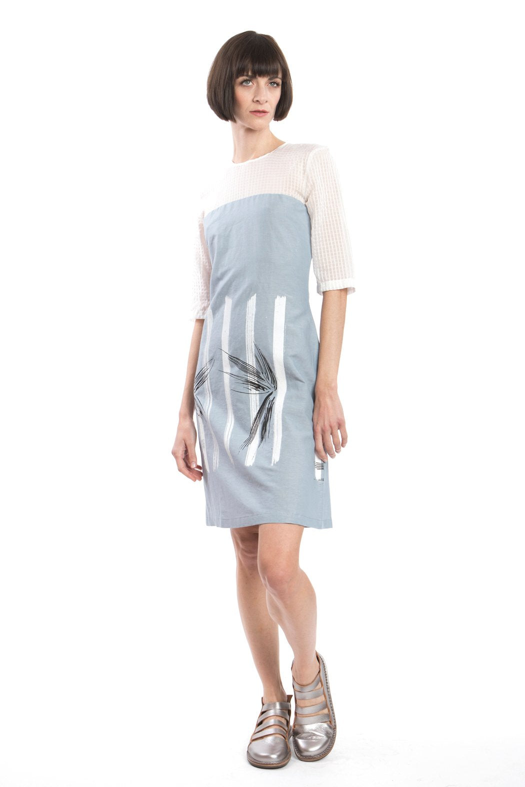 Slim Linen Dress