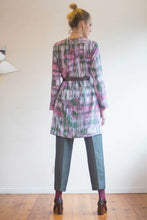 Laden Sie das Bild in den Galerie-Viewer, Blouse Dress printed pastel