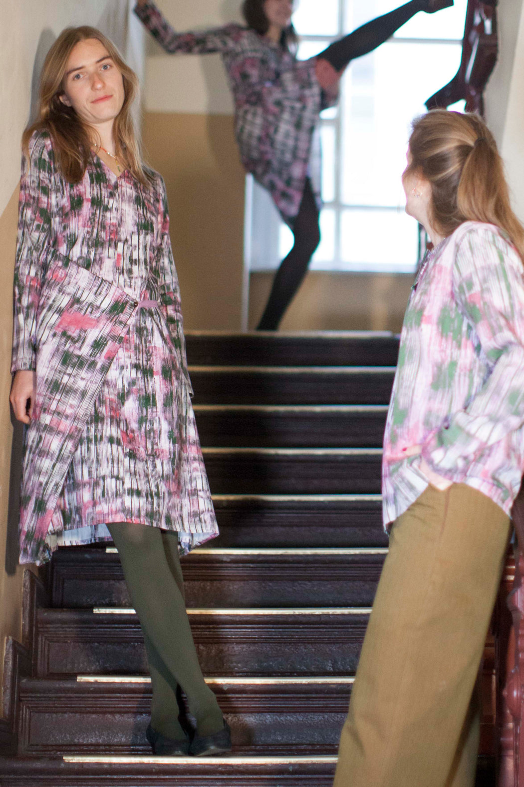 variables Biobaumwolle Kleid rosa aus Berlin Clara Kaesdorf