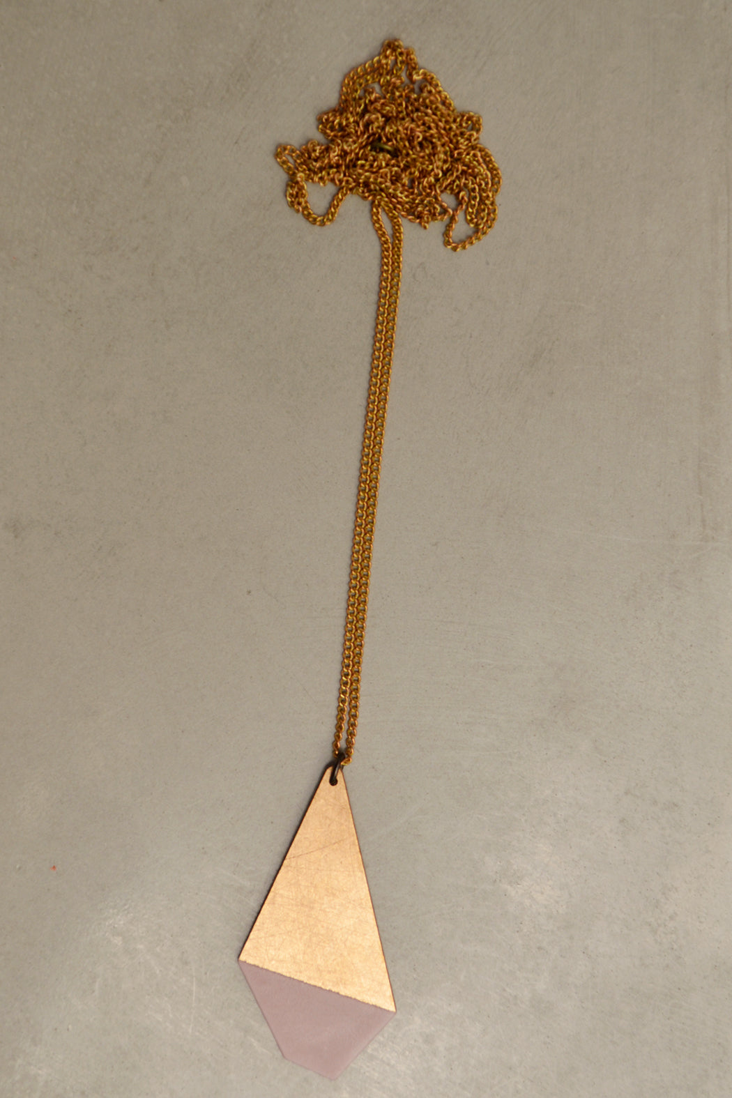 Rose Polygon Necklace