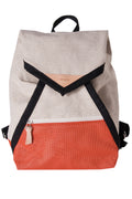 Hänska Backpack Linen Red Catamaran