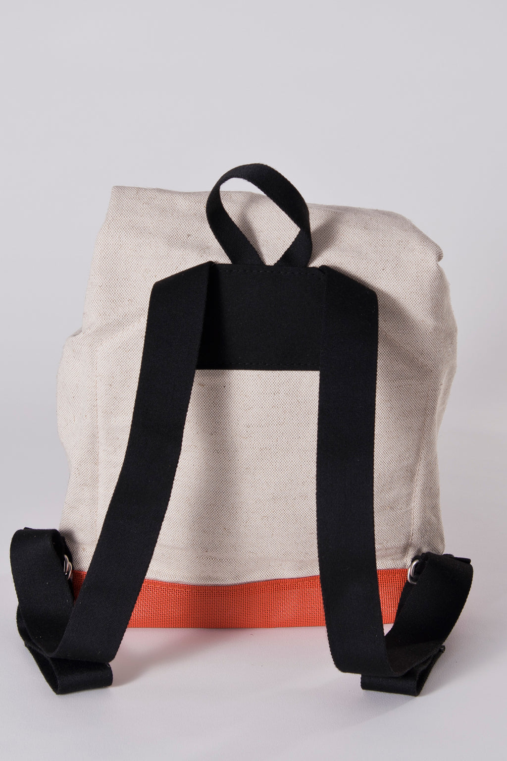Hänska Backpack Linen Red Catamaran