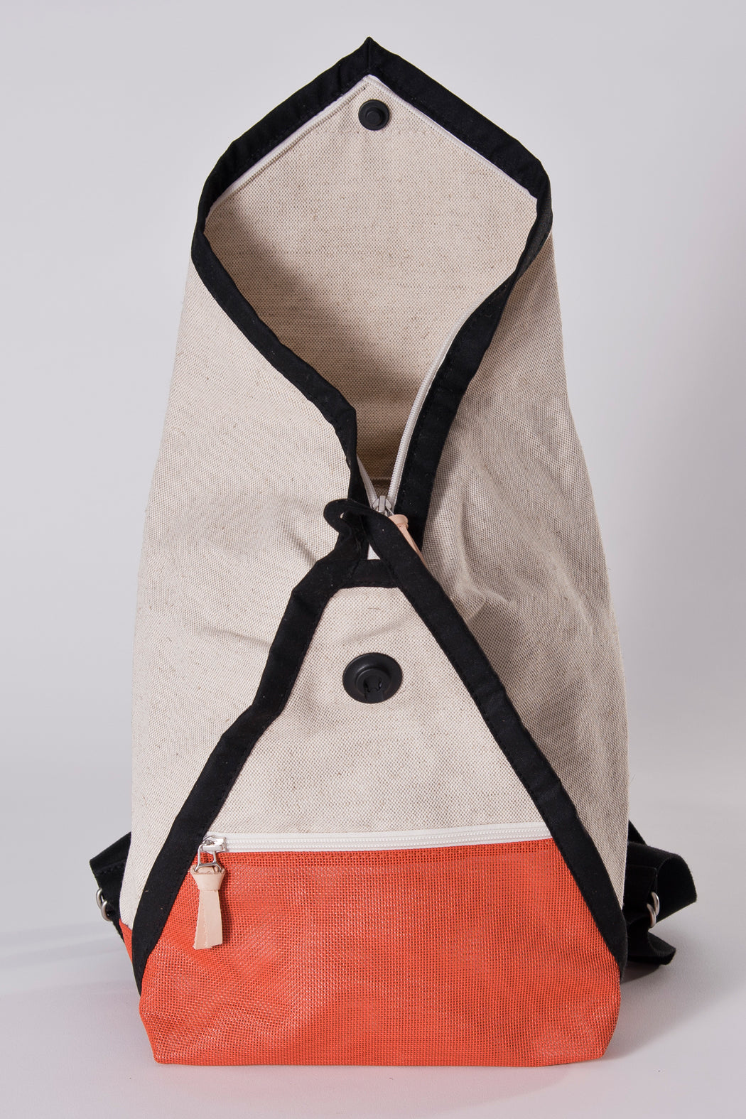 Hänska Backpack Linen Red Catamaran