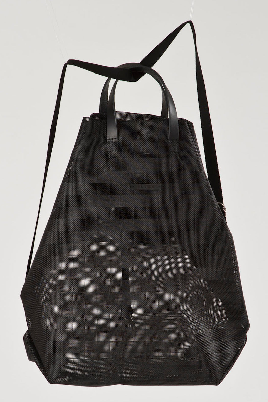 Shopper Backpack Black by Hänska