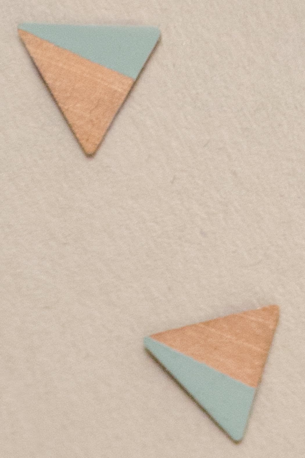 Triangle Earrings Studs