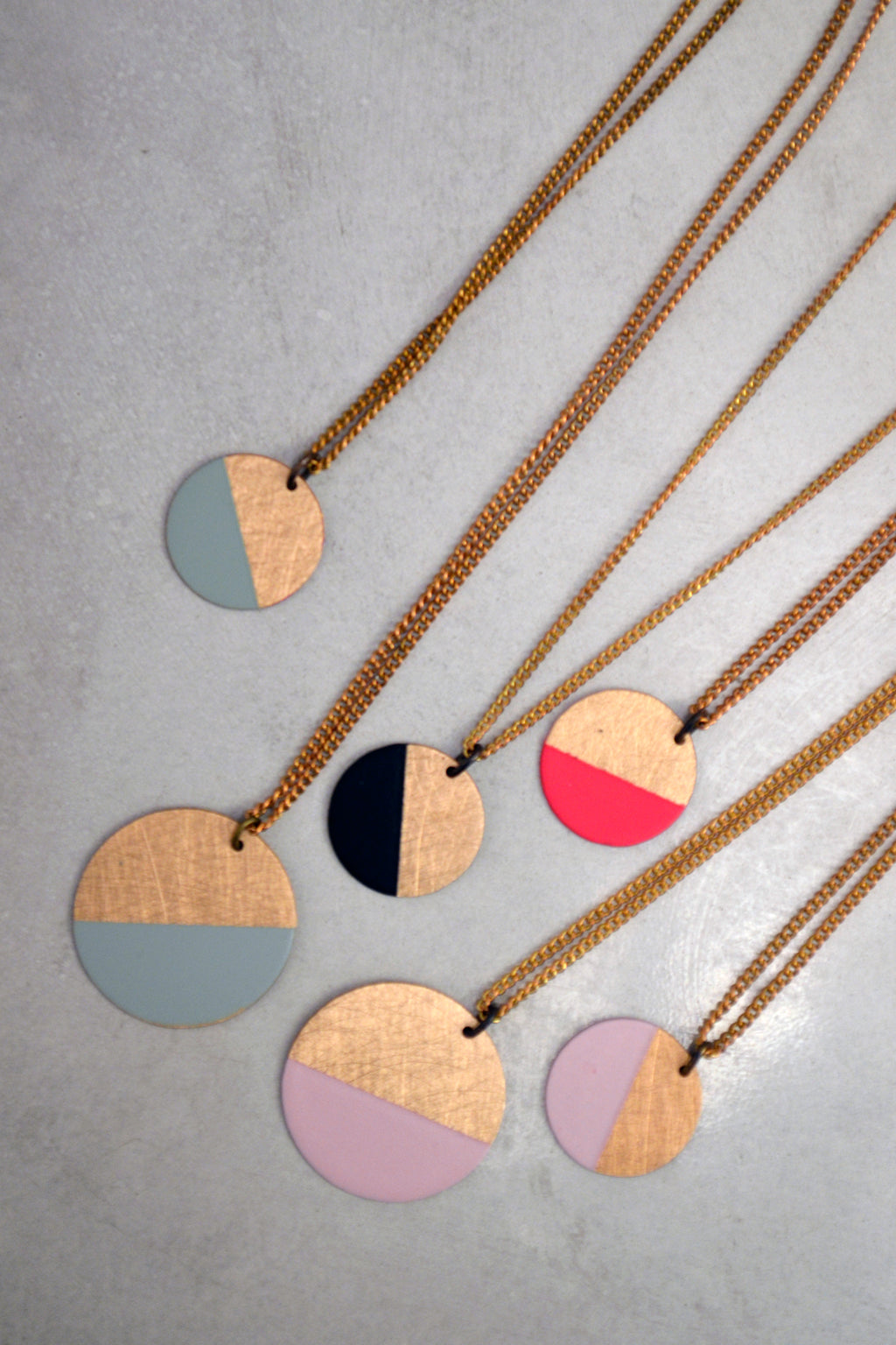 Circle Necklace Ruby on Tuesday