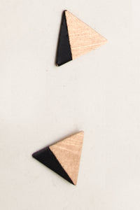 Triangle Earrings Studs