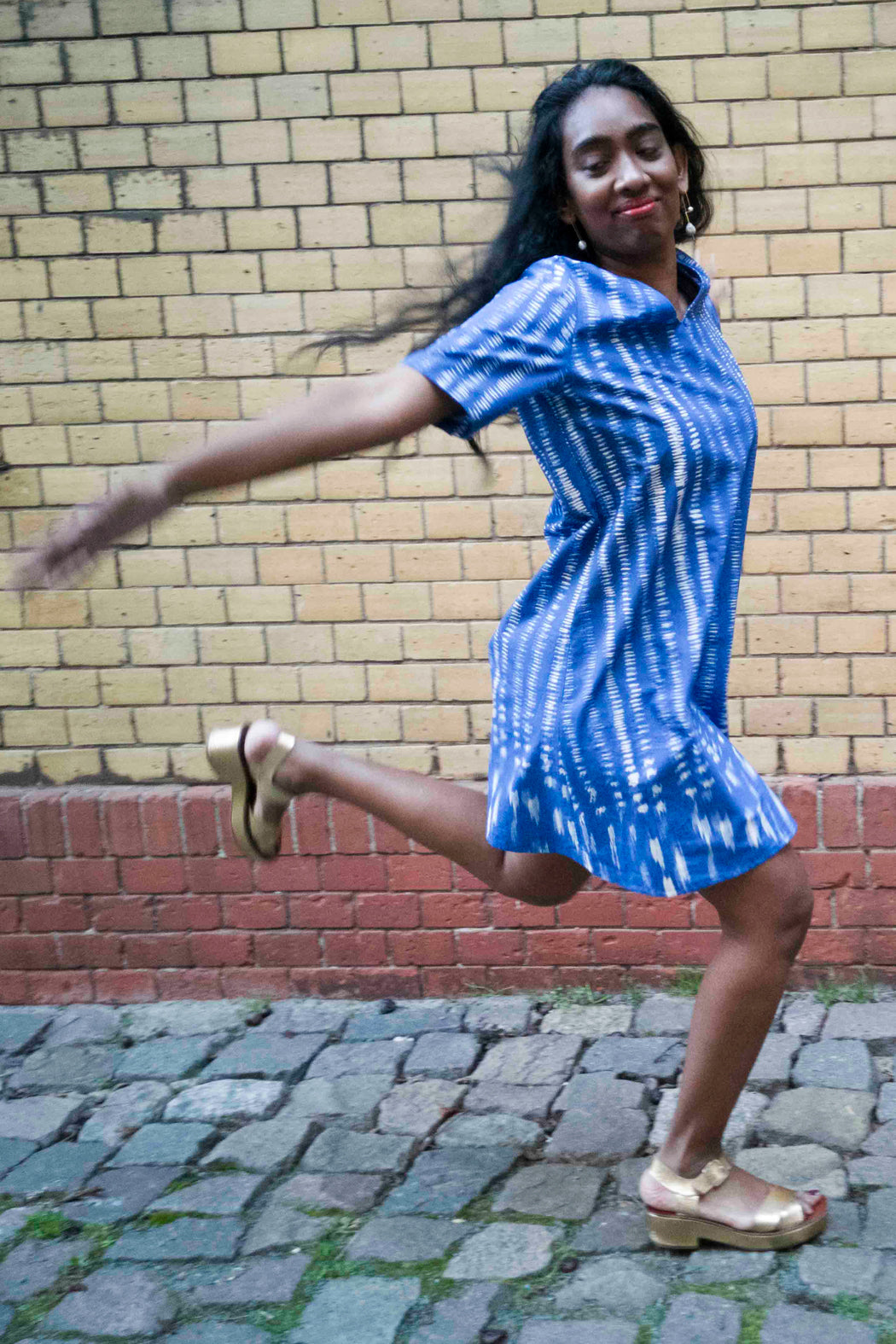 organic cotton summer dress made in Berlin